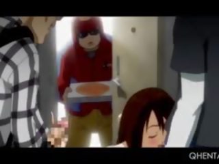 ボインの エロアニメ メイド gangbanged ハードコア 取得 bukakke