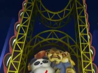 Hentai divinity kemény fasz -ban a amusement park