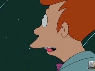 Futurama dreckig video jubeln nach oben leela