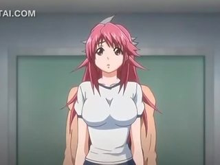 Rosa dai capelli anime maga vagina scopata contro il