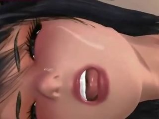 Animated strumpet gets göt licked