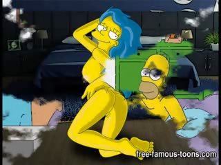 Simpsons hentai orgiya