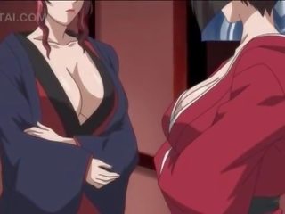 Εκλεκτοί hentai seductress τσιμπουκώνοντας και άλμα μεγάλος στέλεχος
