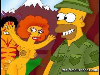Simpsons špinavé film paródia