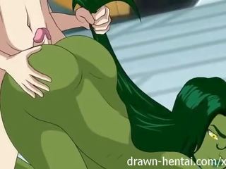 Stupendous vier hentai - she-hulk talentsuche