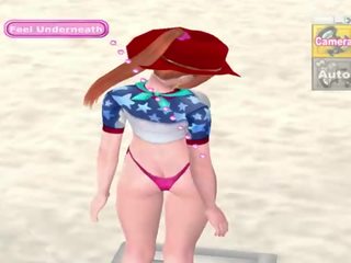Khiêu dâm bãi biển 3 gameplay - hentai trò chơi