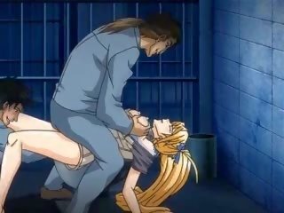 Hentai beauty gets masturbated and screwed