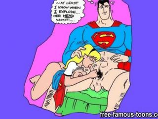 Superman a supergirl orgie