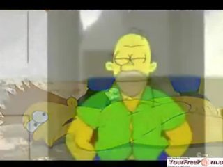 Simpsons marge fusk på homer film