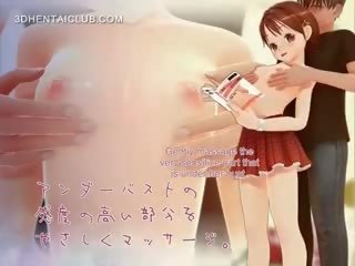 Delicate anime ms stripped for kirli video and süýji emjekler teased