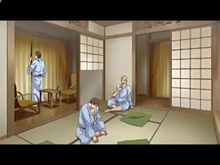 Ganbang v koupel s jap lassie (hentai)-- pohlaví kamery 