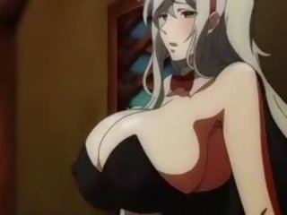 Randy Fantasy Anime movie With Uncensored Big Tits, Group,