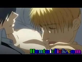 Hentai homosexual stripling având hardcore xxx film și dragoste