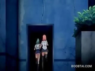 Sweet Anime Teen darling Showing Her prick Sucking Skills
