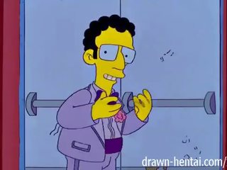 Simpsons - marge és artie afterparty
