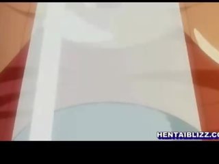 Ngandhut hentai gets bokong injeksi with an enema and cum dijupuk