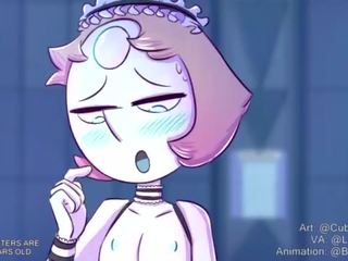 Pearl 포 승마 - steven universe x 정격 영화