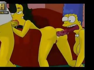 Simpsons 섹스 영화 삼인조