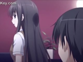 Anime mladý dáma fucks jeho classmates phallus pre tuition