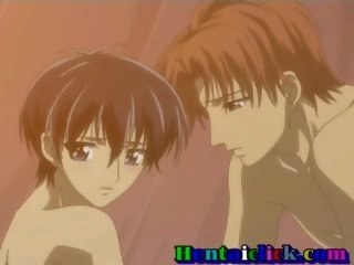 Hentai homosexual juvenil love-making n având anal futand